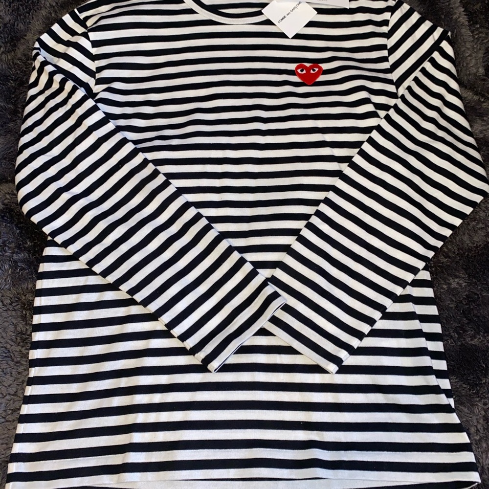 Comme des garçons Long Sleeve Striped Shirt